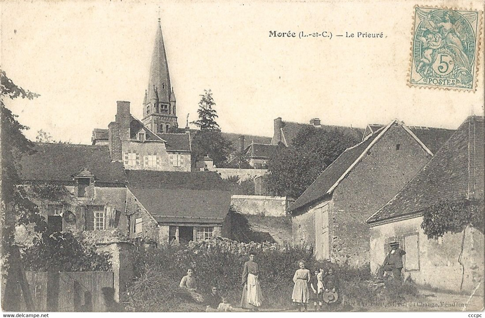 CPA Morée Le Prieuré - Moree