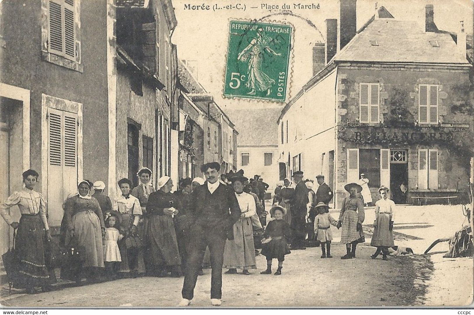 CPA Morée Place Du Marché - Moree