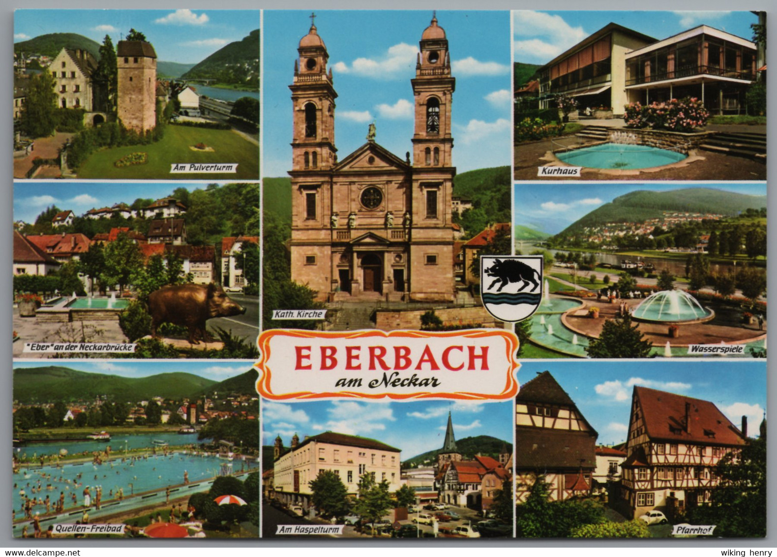 Eberbach Am Neckar - Mehrbildkarte 2 - Eberbach