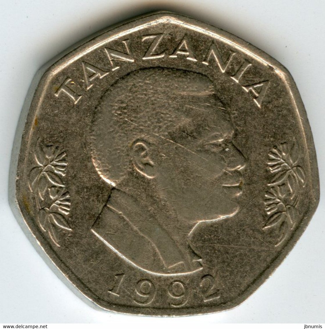 Tanzanie Tanzania 20 Shilingi 1992 élephant KM 27.2 - Tanzanie