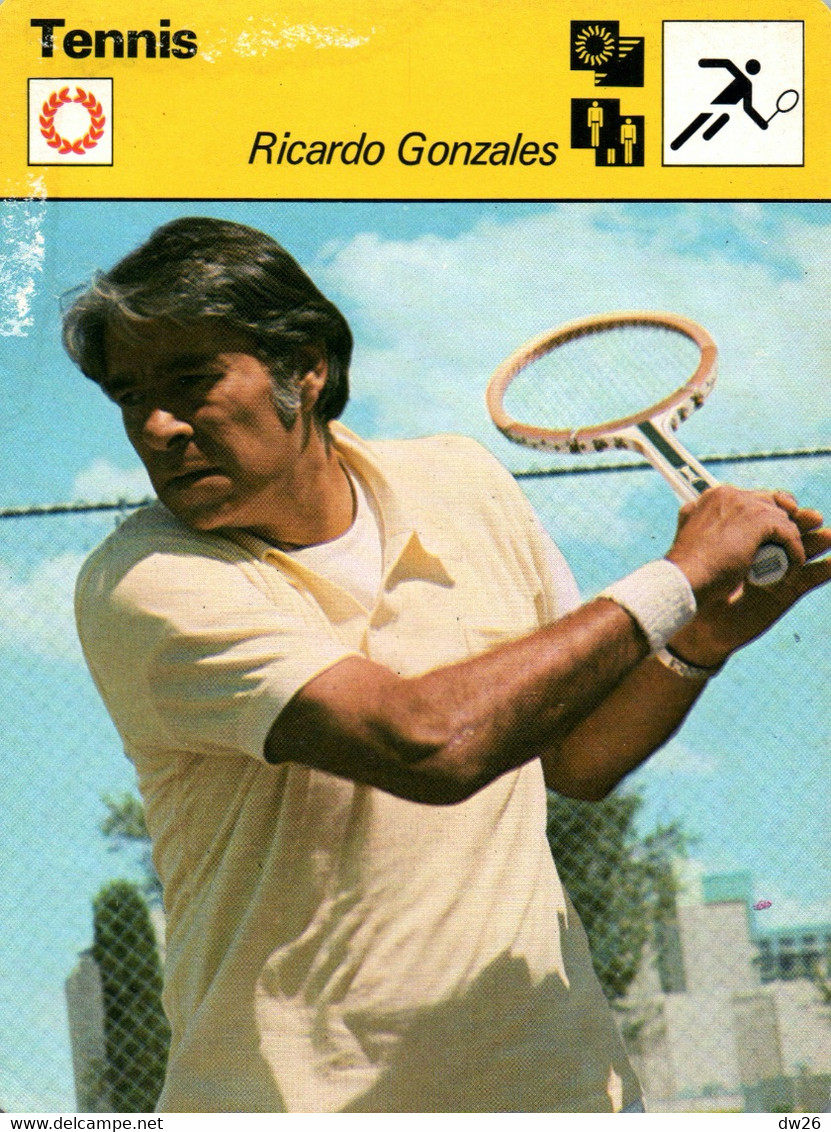 Fiche Sports: Tennis - Ricardo Pancho Gonzales (USA) Le Plus Grand, Vainqueur Forest Hill 1948 1949 - Sports
