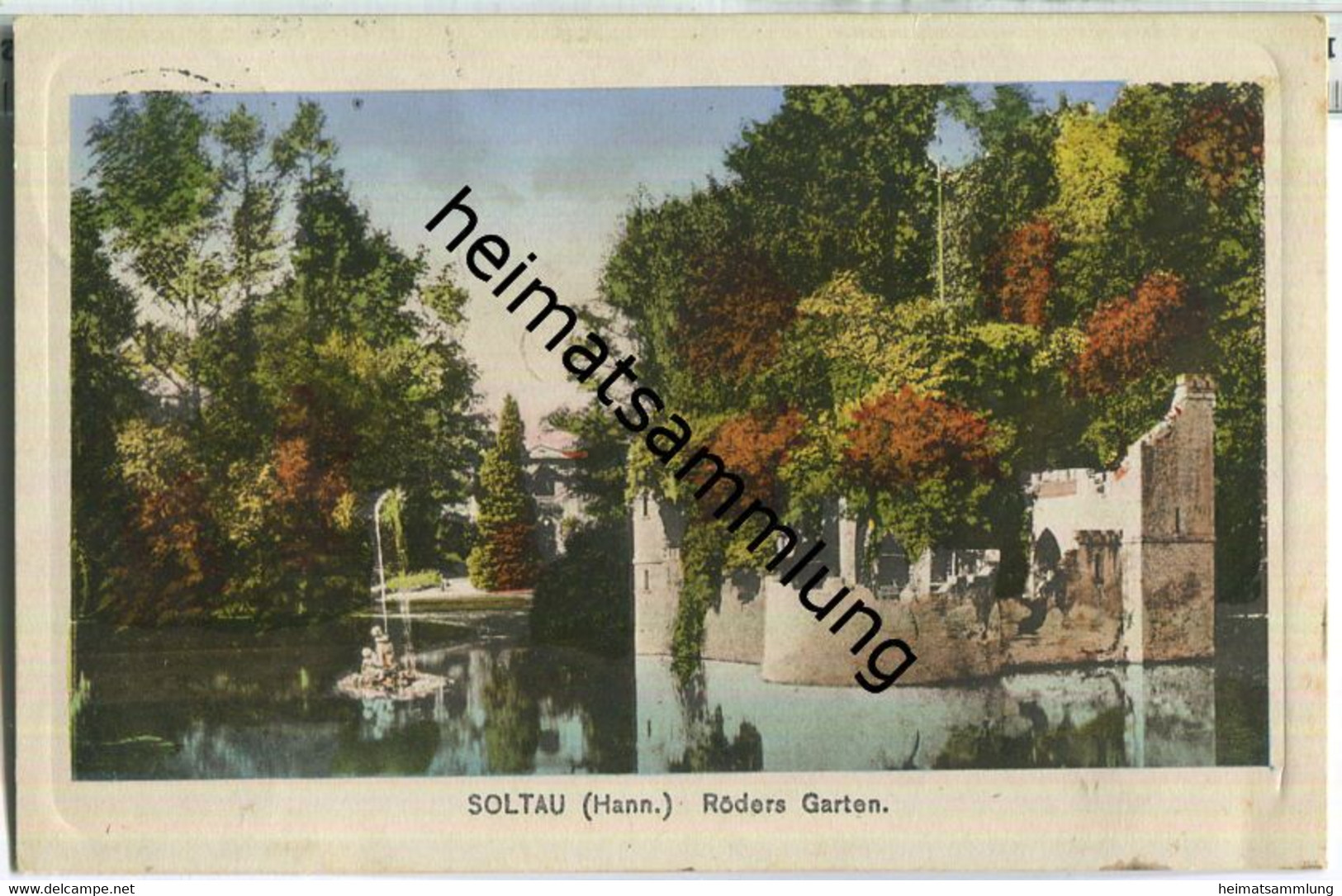 Soltau - Röders Garten - Verlag Heinr. Schütte Soltau - Soltau