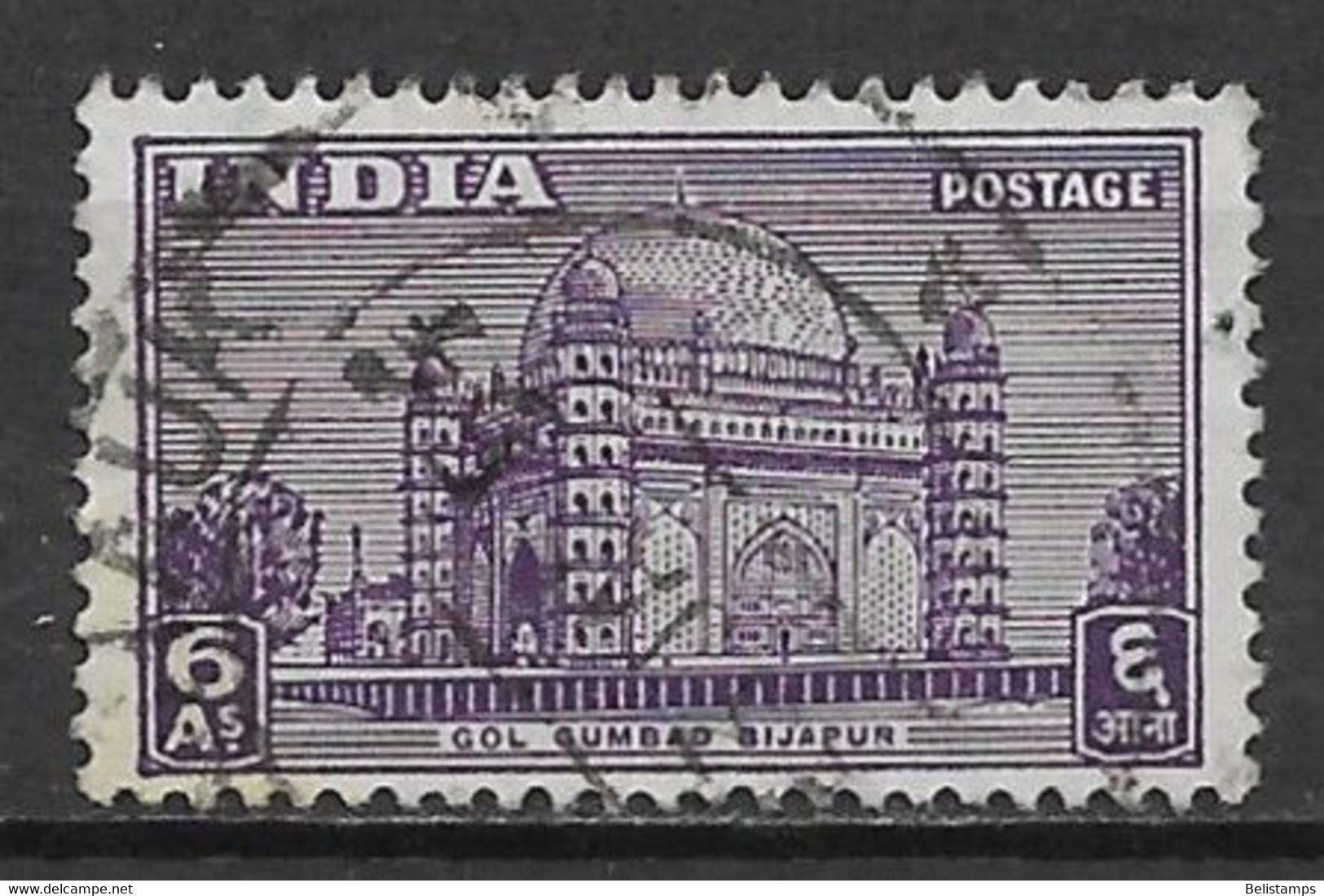 India 1949. Scott #215 (U) Tomb Of Muhammad Adil Shah, Bijapur - Oblitérés