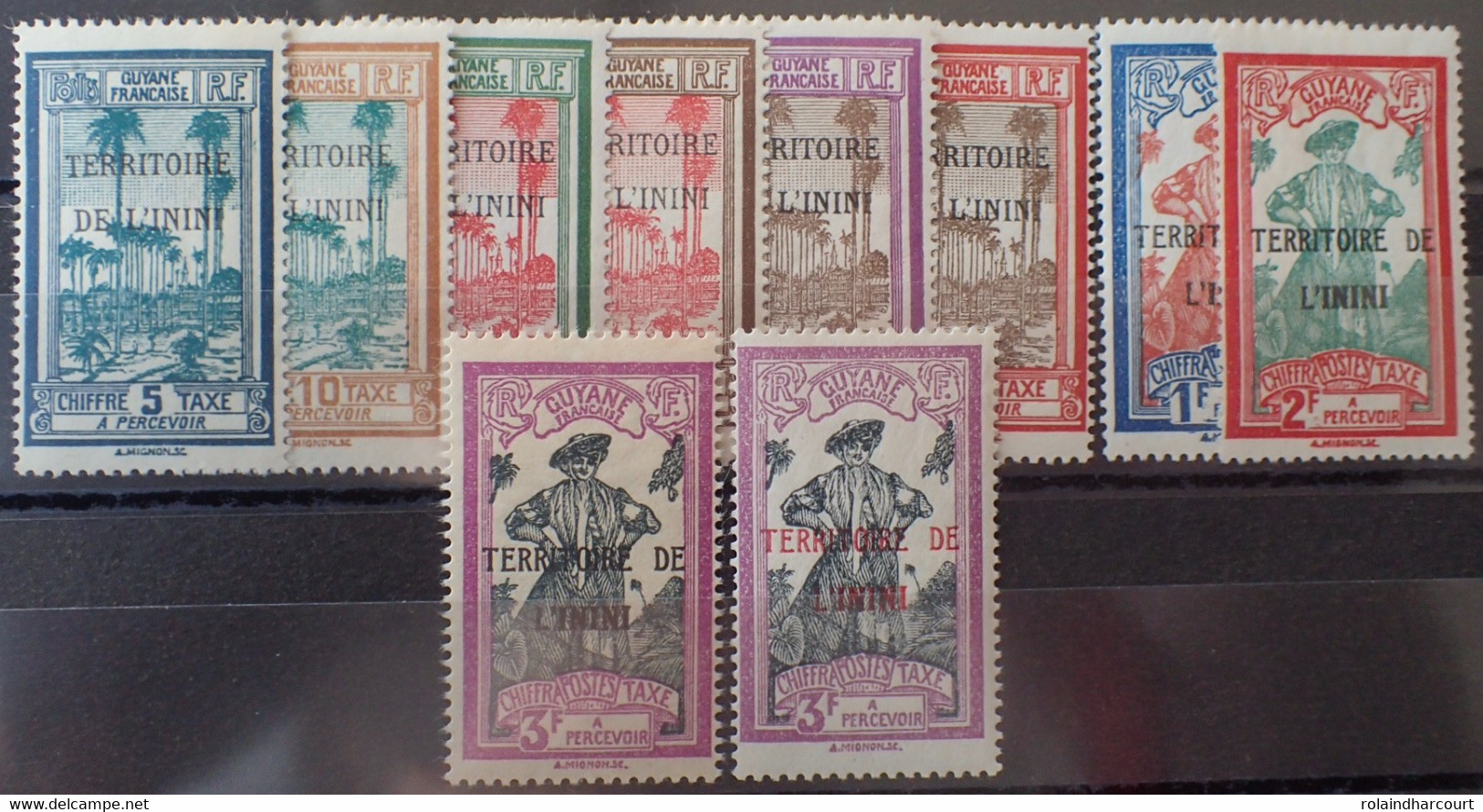 R2062/697 - 1932/1941 - COLONIES FR. - INDOCHINE - TIMBRES TAXE - SERIE COMPLETE - N°1 à 9a NEUFS* - Timbres-taxe