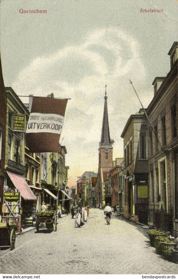 Nederland, GORINCHEM, Arkelstraat, De Duif (1907) Ansichtkaart - Gorinchem