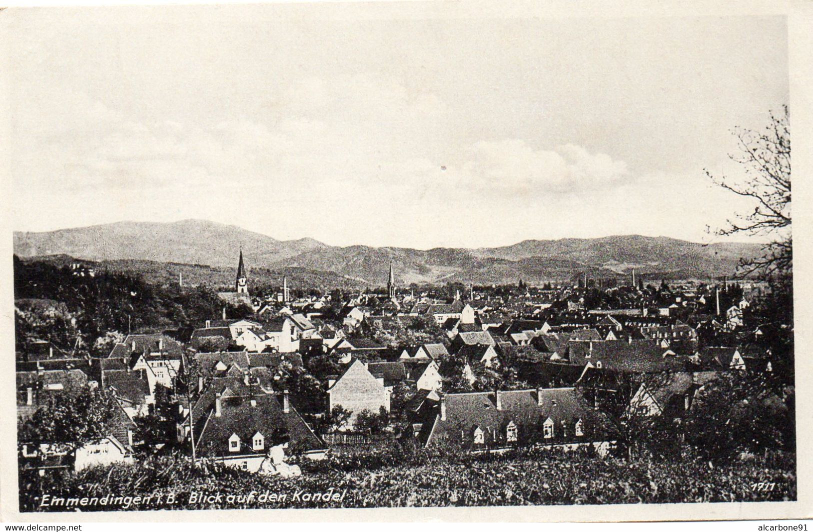 EMMENDIGEN - Blick Auf Den Kandel - Emmendingen