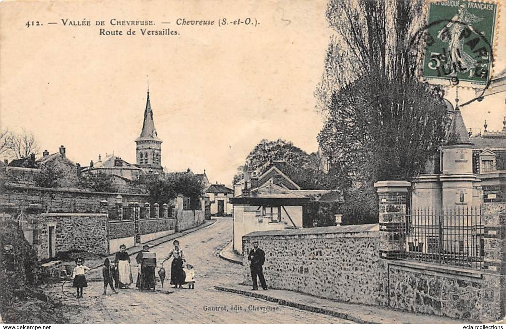 Chevreuse      78           Route De Versailles         (voir Scan) - Chevreuse