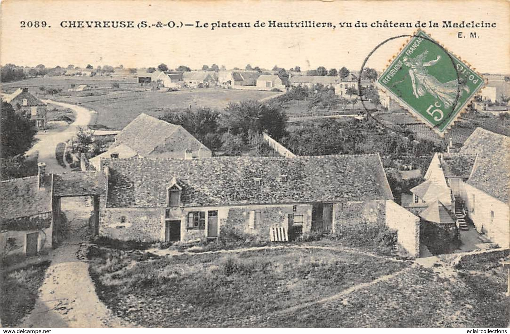 Chevreuse       78      Le Plateau De Hautvilliers         (voir Scan) - Chevreuse