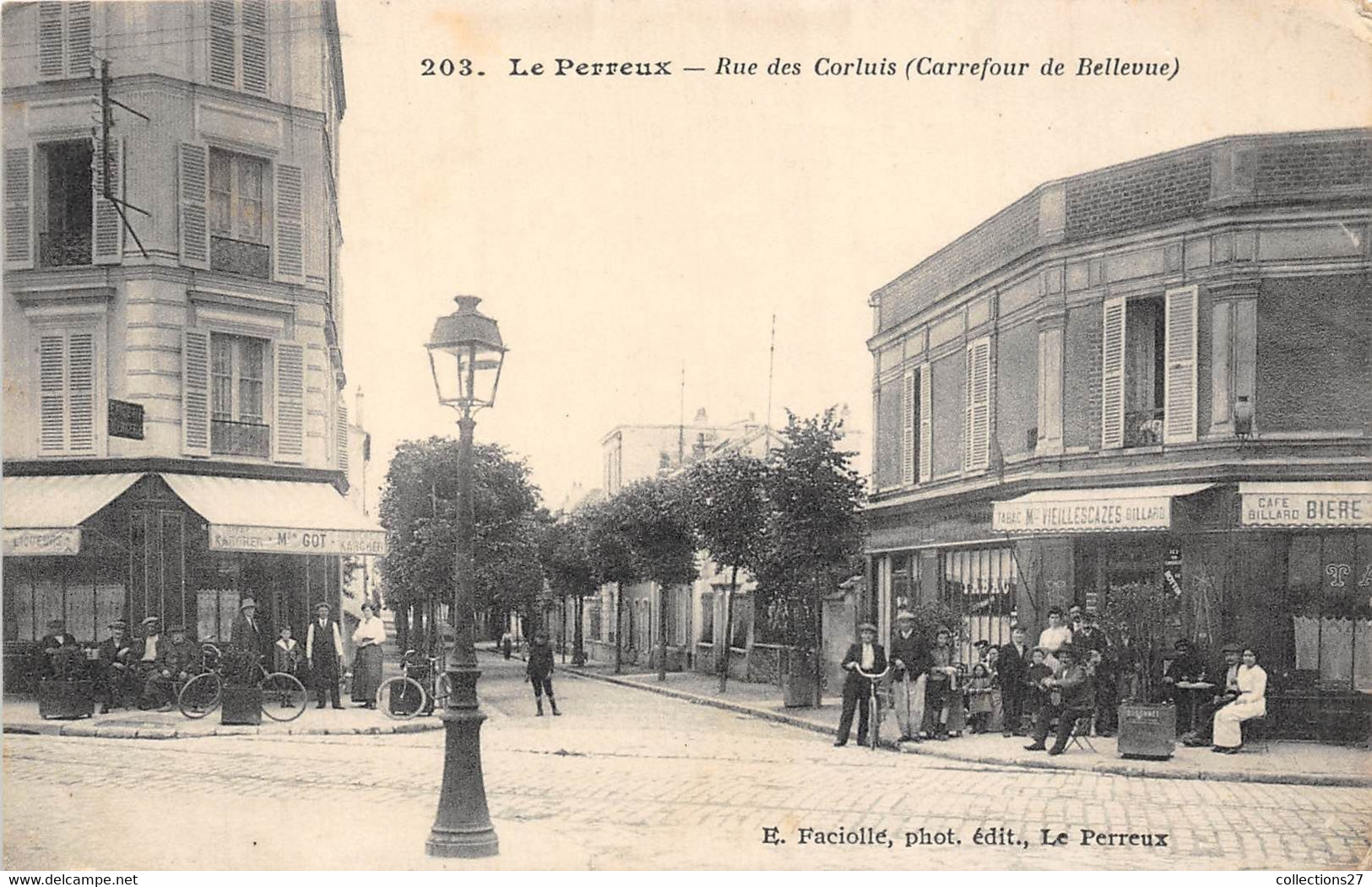 94-LE-PERREUX- RUE DES CORLUIS ( CARREFOUR DE BELLEVUE ) - Le Perreux Sur Marne