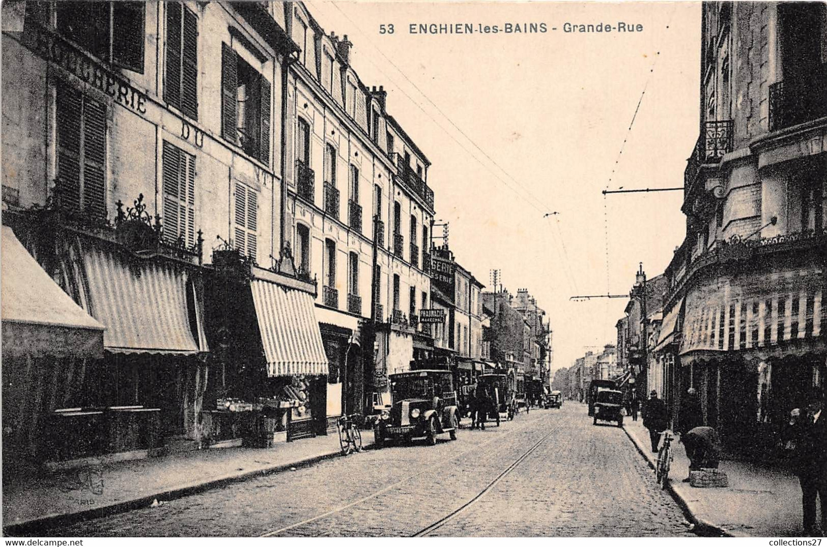 95-ENGHIEN-LES-BAINS- GRANDE RUE - Enghien Les Bains