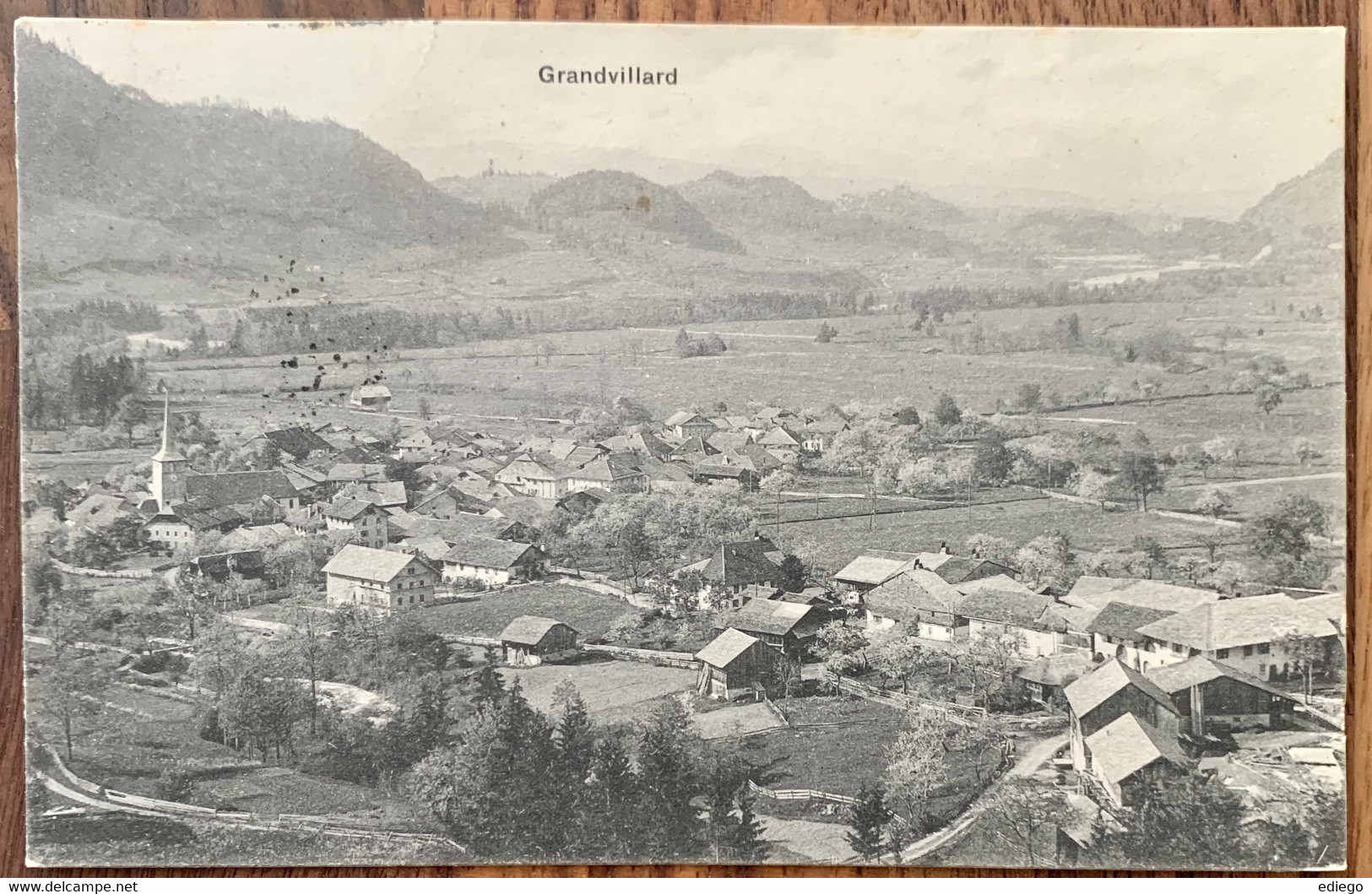 GRUYERES -GRANDVILLARD... SUPERBE - Grandvillard