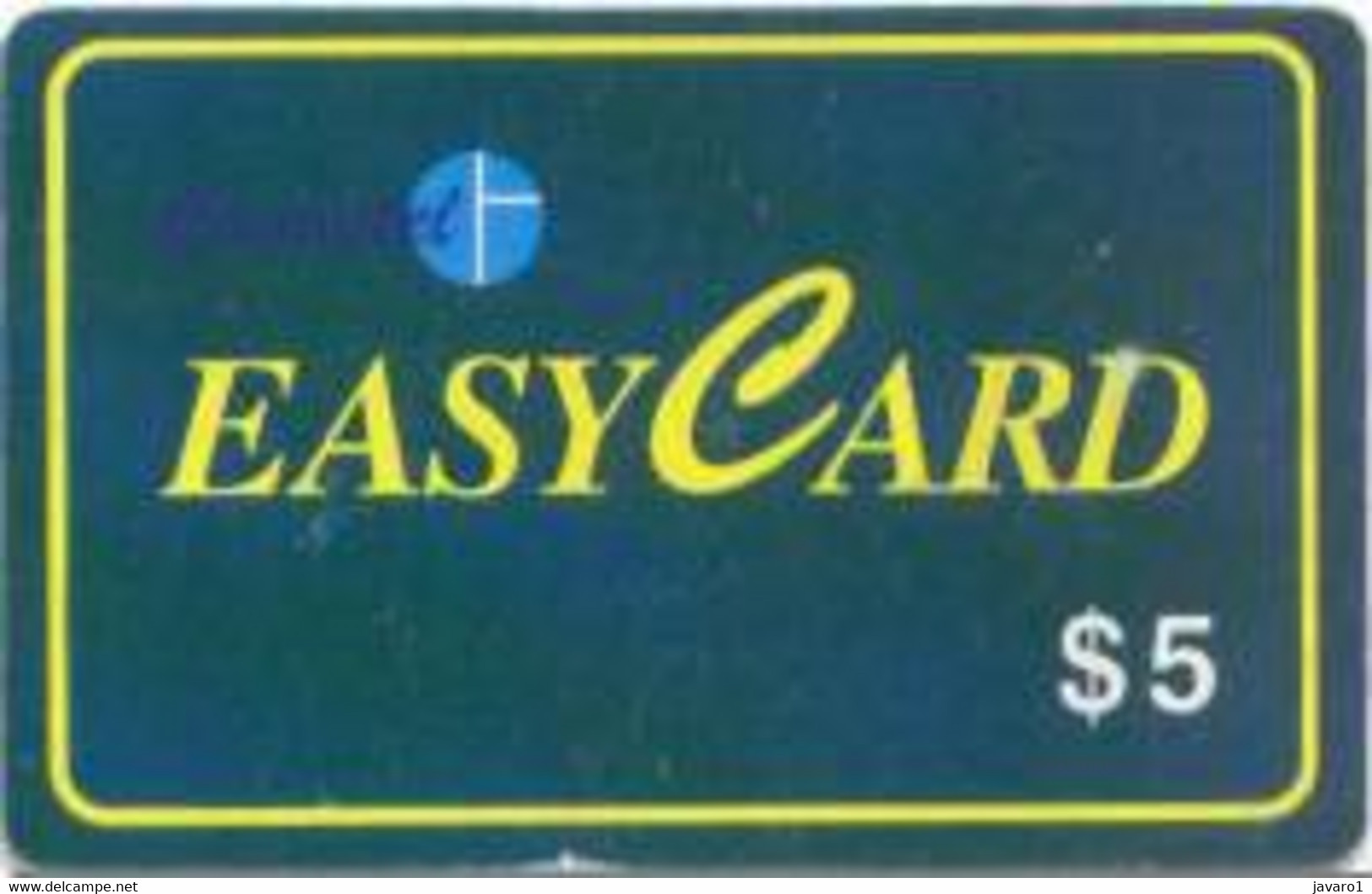 CAMBODJA : CBDC02B US$ 5 EASY CARD Green (OR4) Small Arrow USED - Cambodia