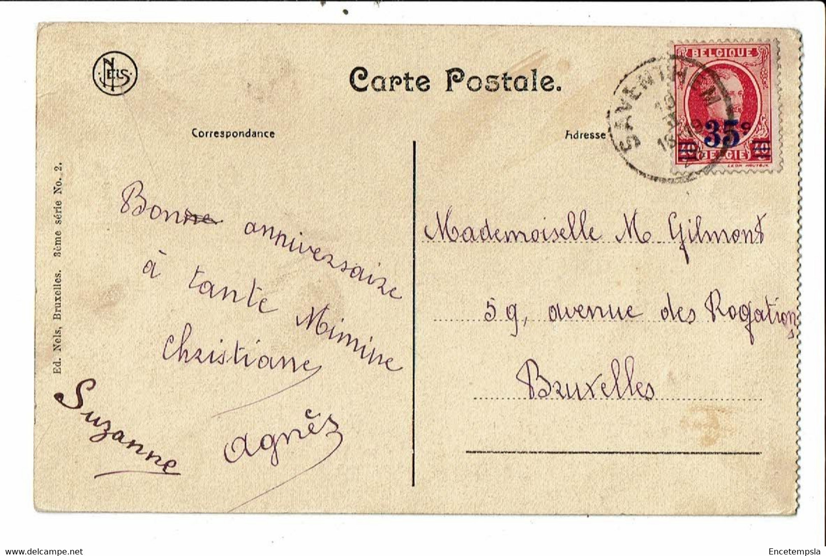 CPA Carte Postale-Belgique-Saventhem-Pensionnat Des Religieuses Ursulines -Parloir 1926-VM25833m - Zaventem