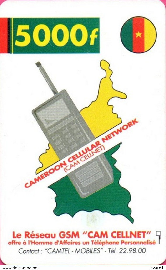 CAMEROUN : C02 5000f GCellular Communications USED - Cameroon