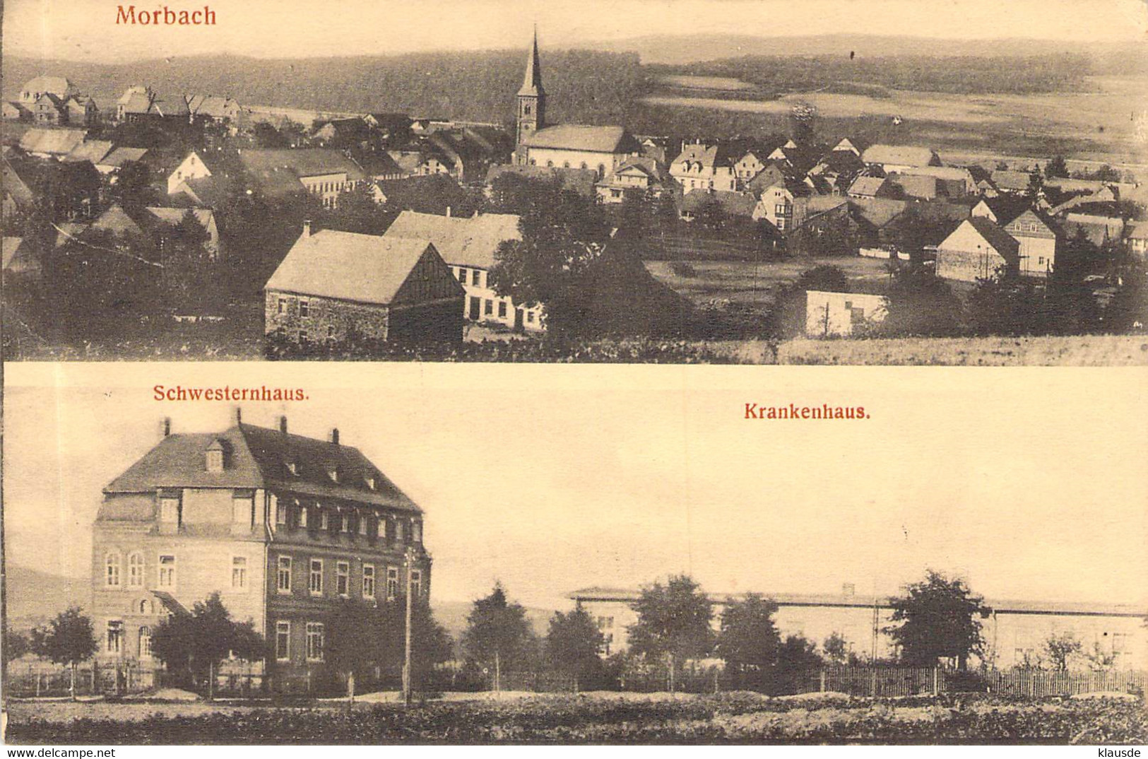 Morbach (Hunsrück) - Mehrbild 1906 - Rhein-Hunsrück-Kreis