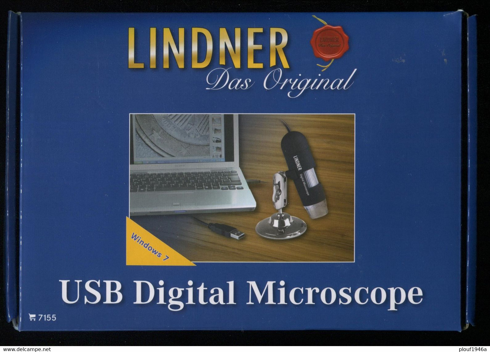 Microscope USB Lindler 7155 Avec CD Originaux Et Instructions - Pinzetten, Lupen, Mikroskope