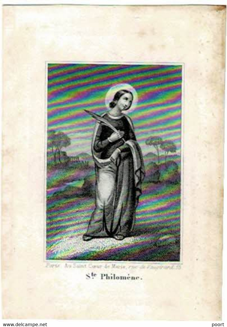 ST. JOSSE-ten-NOODE - Isabelle VAN DOORNE - Douairière Charles D'HANENS  +1848 - Images Religieuses