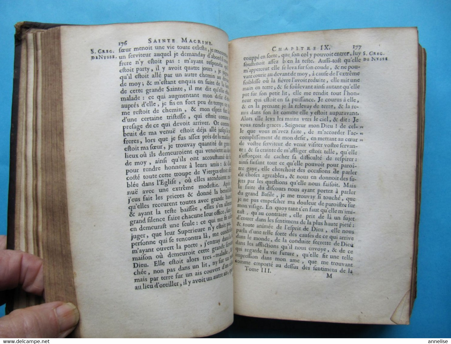 1688 " Les Vies Des Saints Pères Des Déserts Et De Quelques Saintes " T III Ed G & L Josse Paris / Carmélites Rennes - Jusque 1700