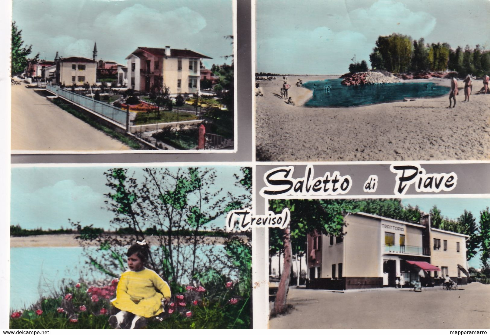 SALETTO DI PIAVE- TREVISO      - CARTOLINA   VIAGGIATA FG -1968- - Autres & Non Classés