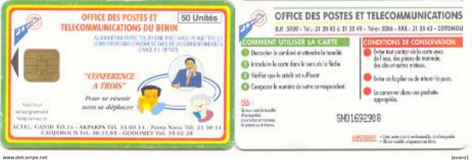 BENIN : BEN31 50u Conference A Trois (rev. Conditions) USED (x) - Bénin