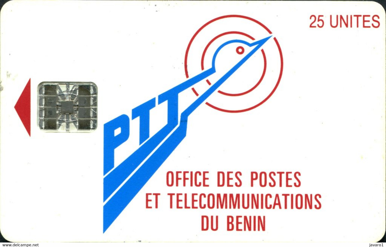BENIN : BEN10 25 U Blue  SI-7 ISO C55150294 (in Blister) MINT (x) - Benin