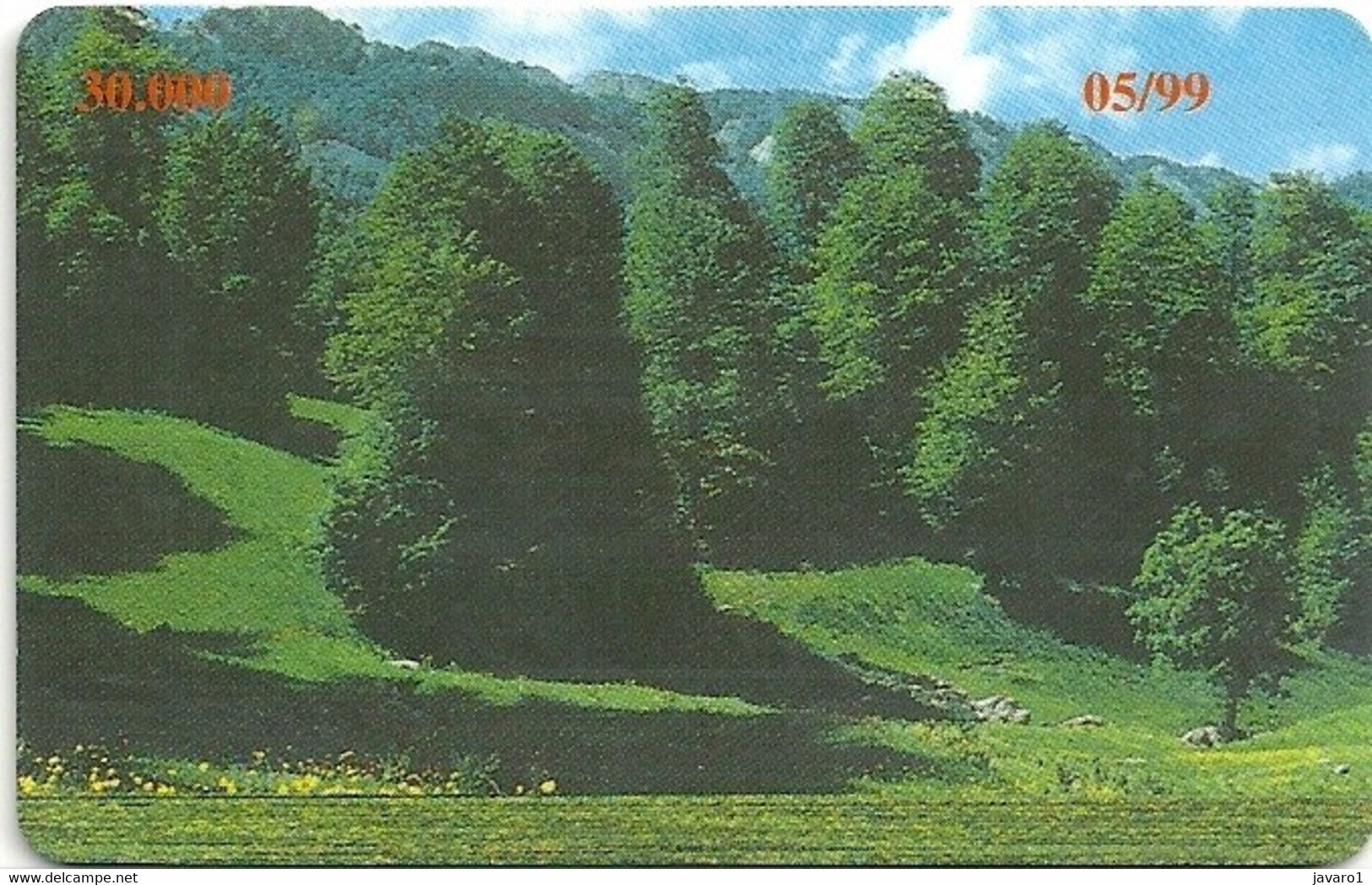 ALBANIA : ALBS38 200 Mountain View 3 Heads 0599 USED - Albania
