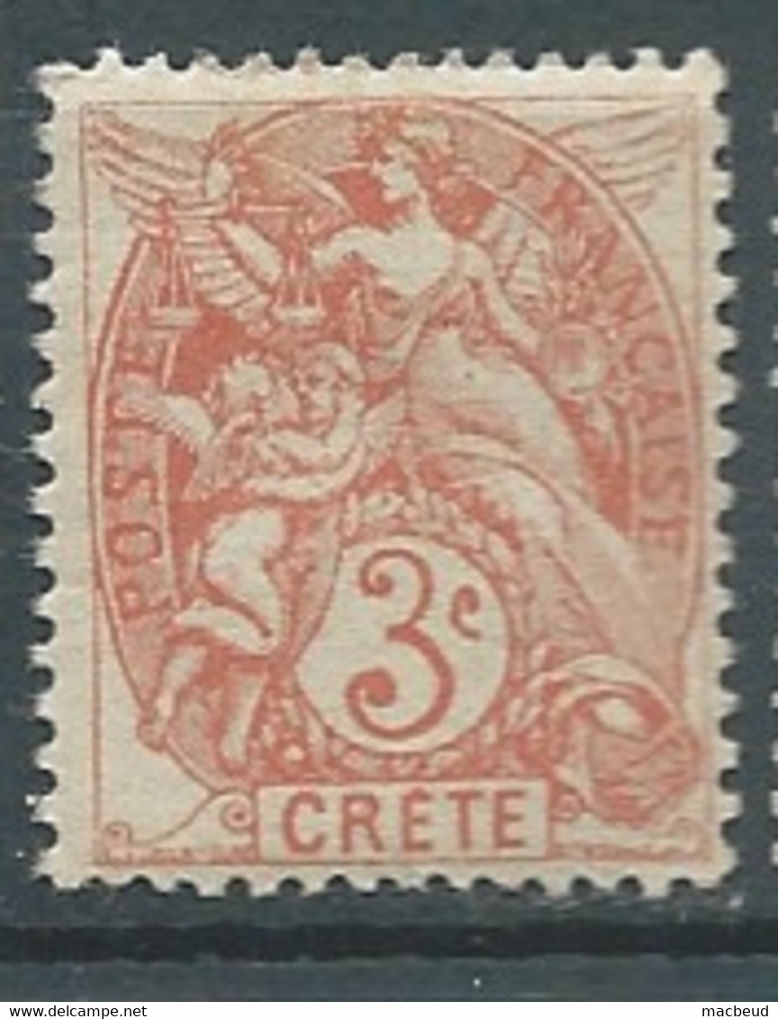 Crête  -  Yvert N° 3 **   -   Ad 41601 - Nuevos