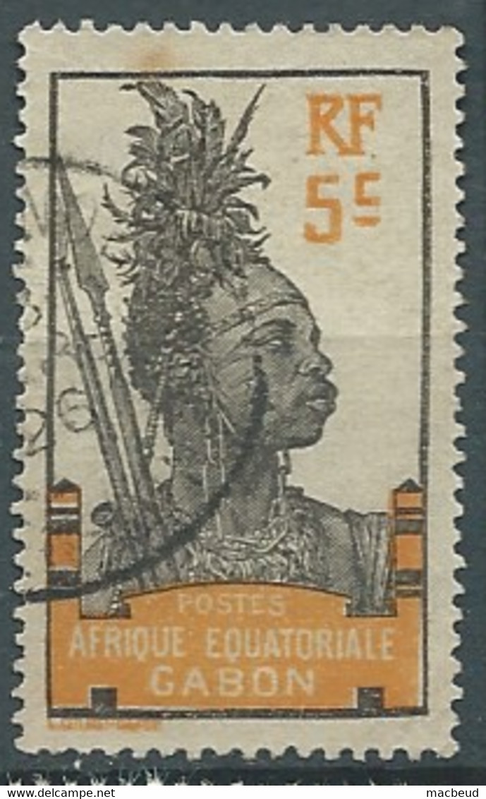 Gabon  -  Yvert N°  82  Oblitéré    -   Ad 41611 - Used Stamps