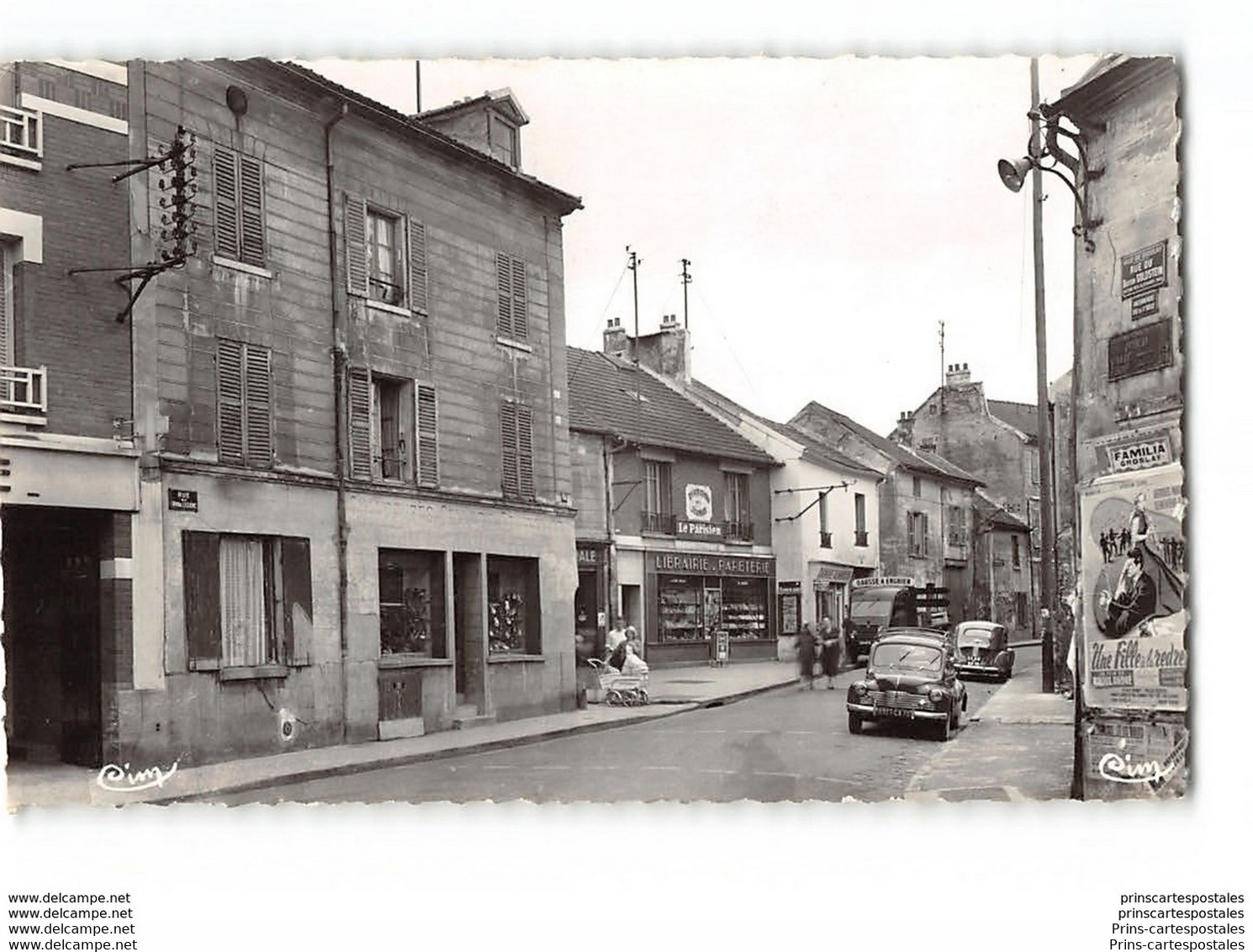 CPSM PF 95 Groslay Rue Du Générale Leclerc - Groslay