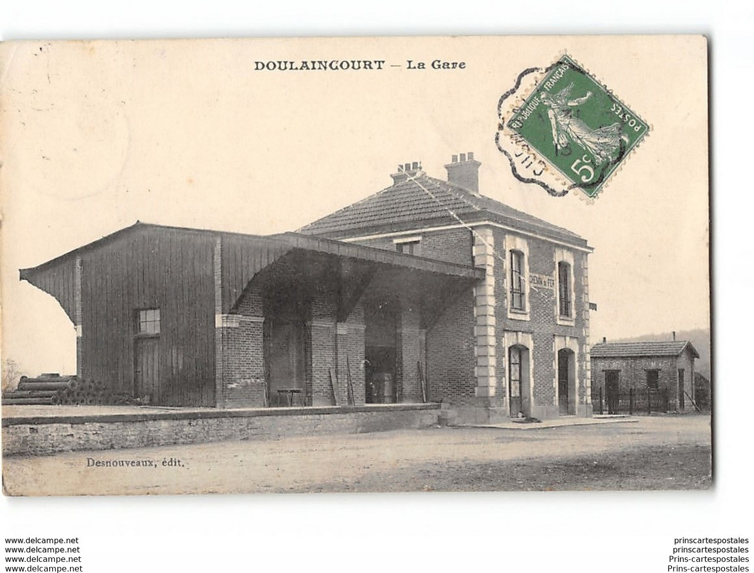 CPA 52 Doulaincourt La Gare - Doulaincourt