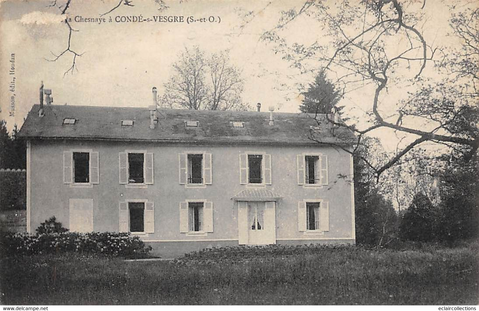 Condé-sur-Vesgre       78        Villa Chesnay             (voir Scan) - Sonstige & Ohne Zuordnung