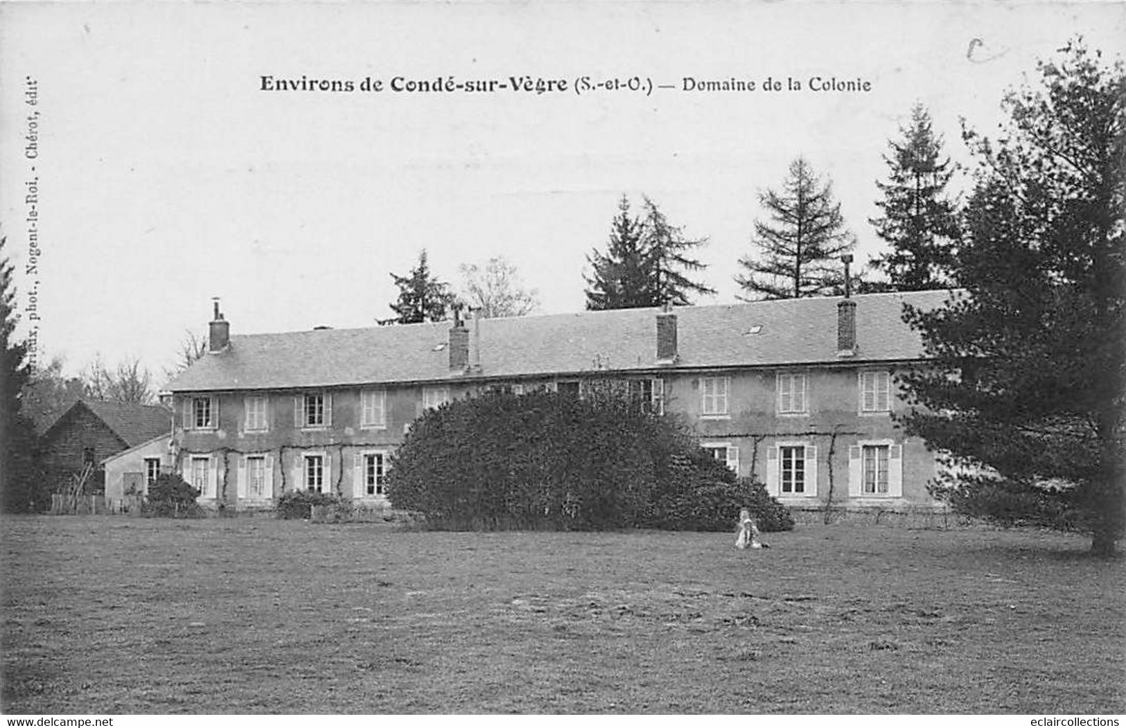 Condé-sur-Vesgre       78        Domaine De La Colonie            (voir Scan) - Otros & Sin Clasificación