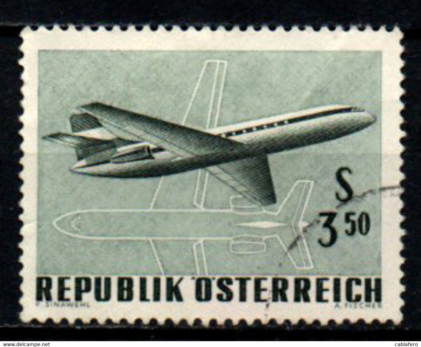 AUSTRIA - 1968 - ESPOSIZIONE INTERNAZIONALE DI POSTA AEREA A VIENNA - USATO - Oblitérés