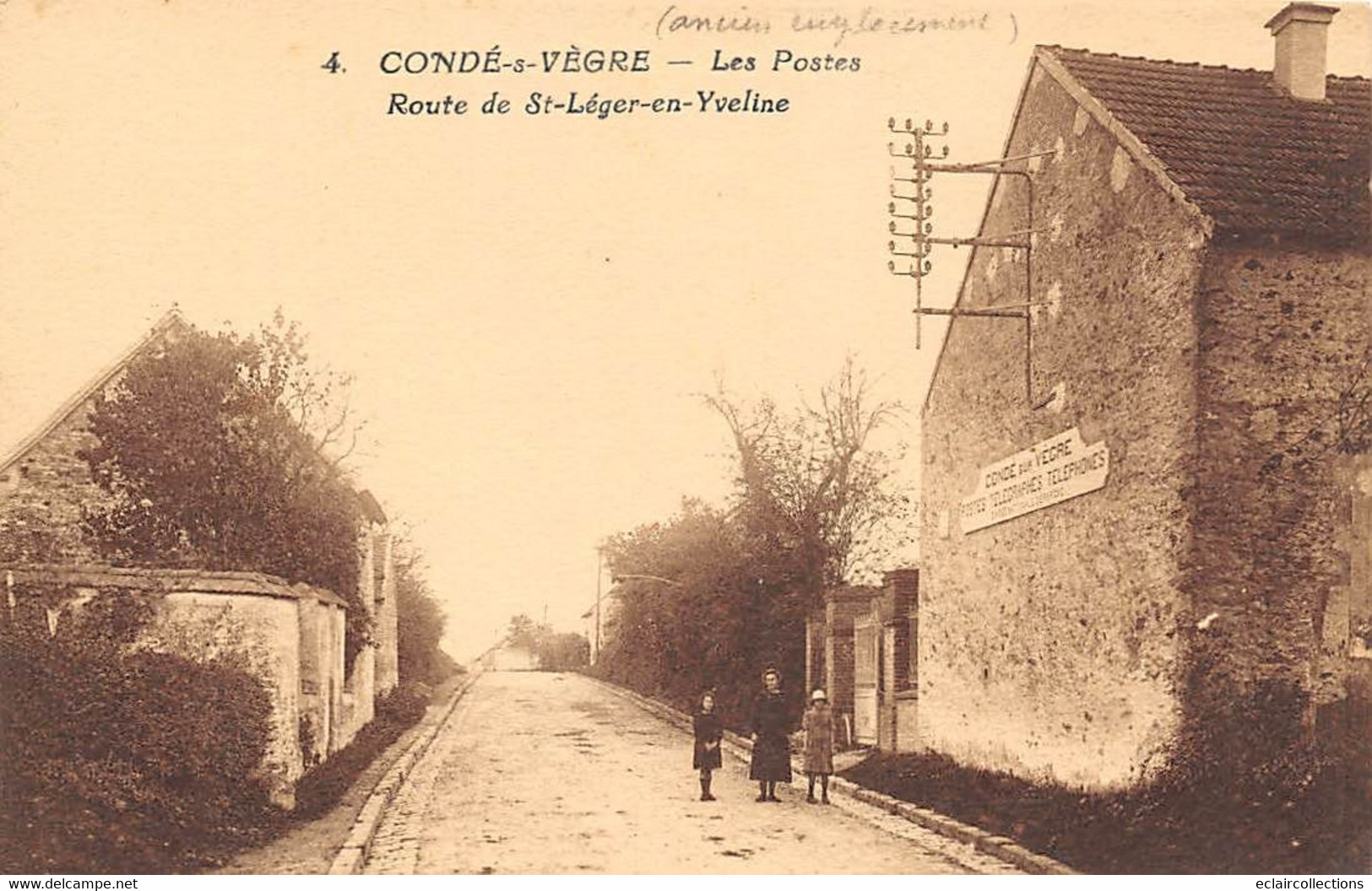 Condé-sur-Vesgre        78       Route De St Léger En Yvelines. Les Postes               (voir Scan) - Other & Unclassified