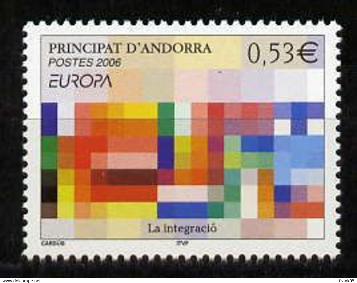 Andorra (französische Post / French Post) 2006 EUROPA ** - 2006