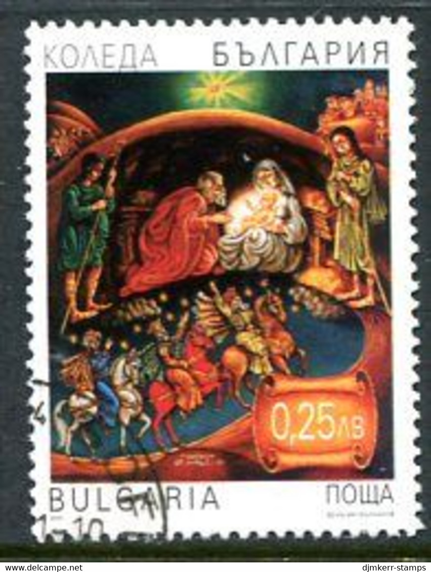 BULGARIA 2001 Christmas Used.  Michel 4532 - Oblitérés