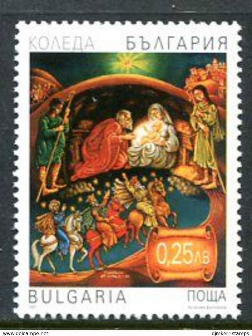 BULGARIA 2001 Christmas MNH / **.  Michel 4532 - Nuevos