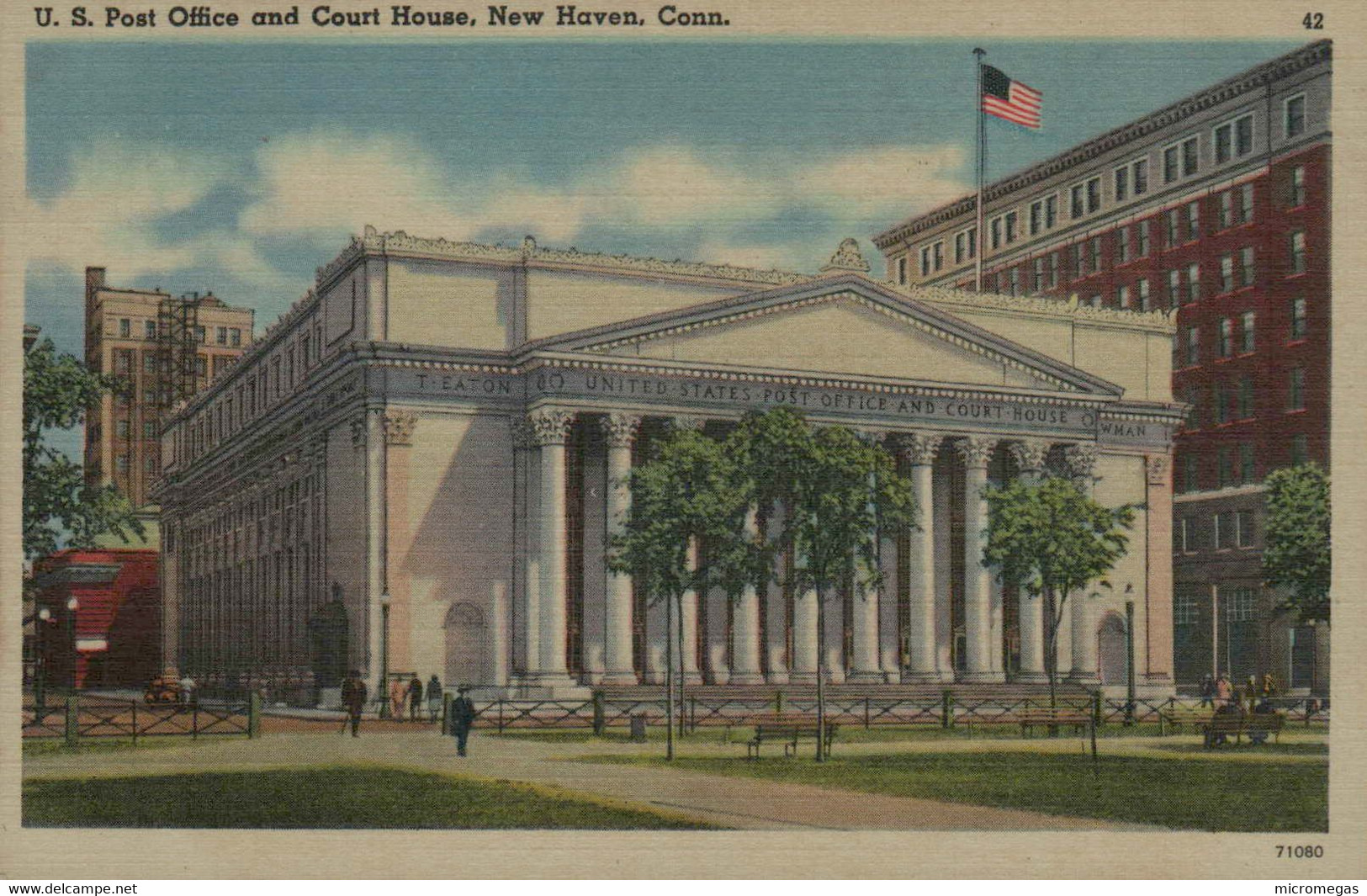 U.S. Post Office And Court House, New Haven, Conn. - New Haven