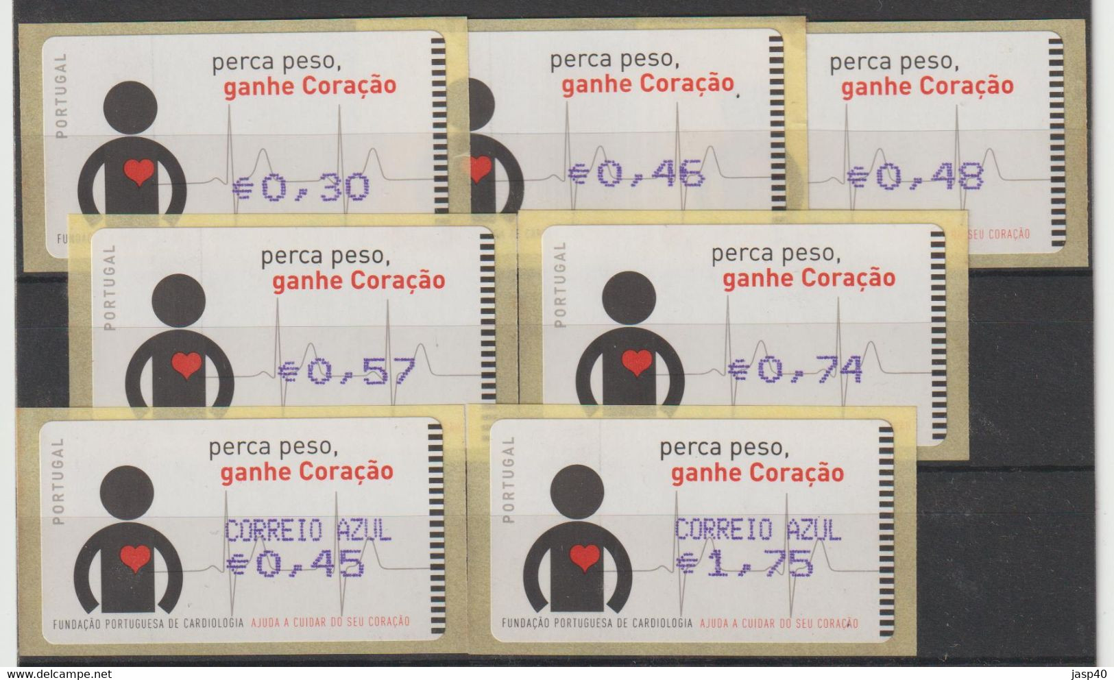 PORTUGAL CE AFINSA ATM 31A - TAXAS 2005 - Sonstige & Ohne Zuordnung