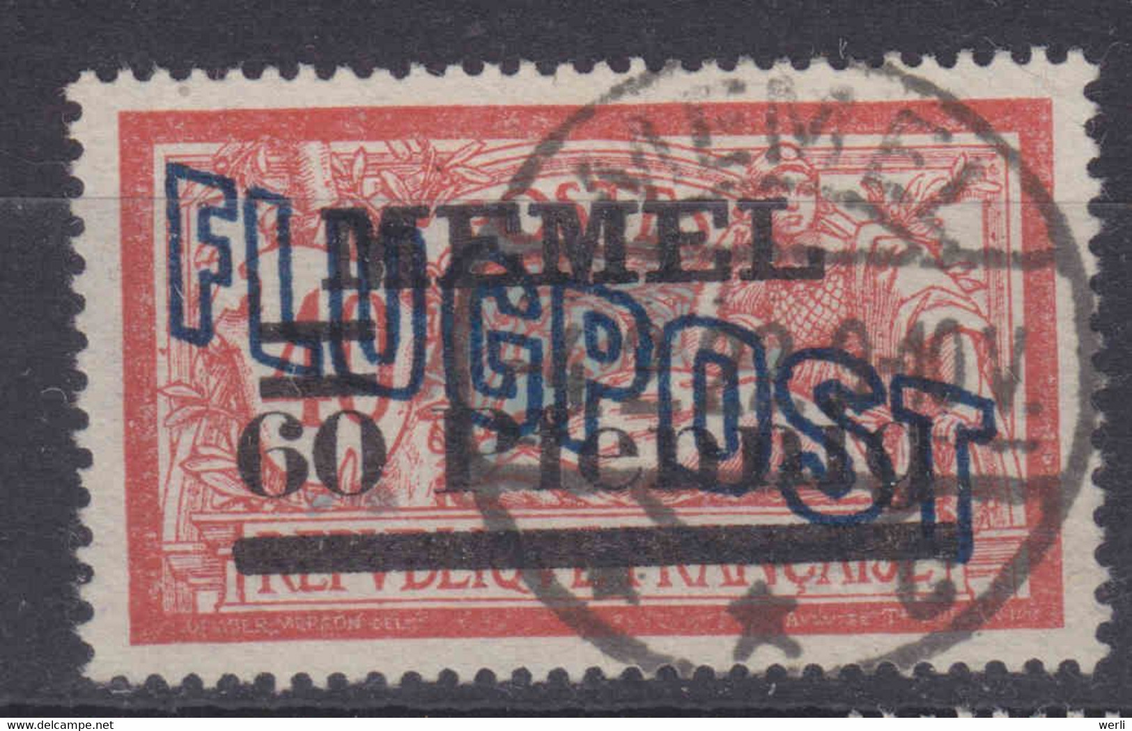 Memel MiNr. 41y Gest - Memelgebiet 1923