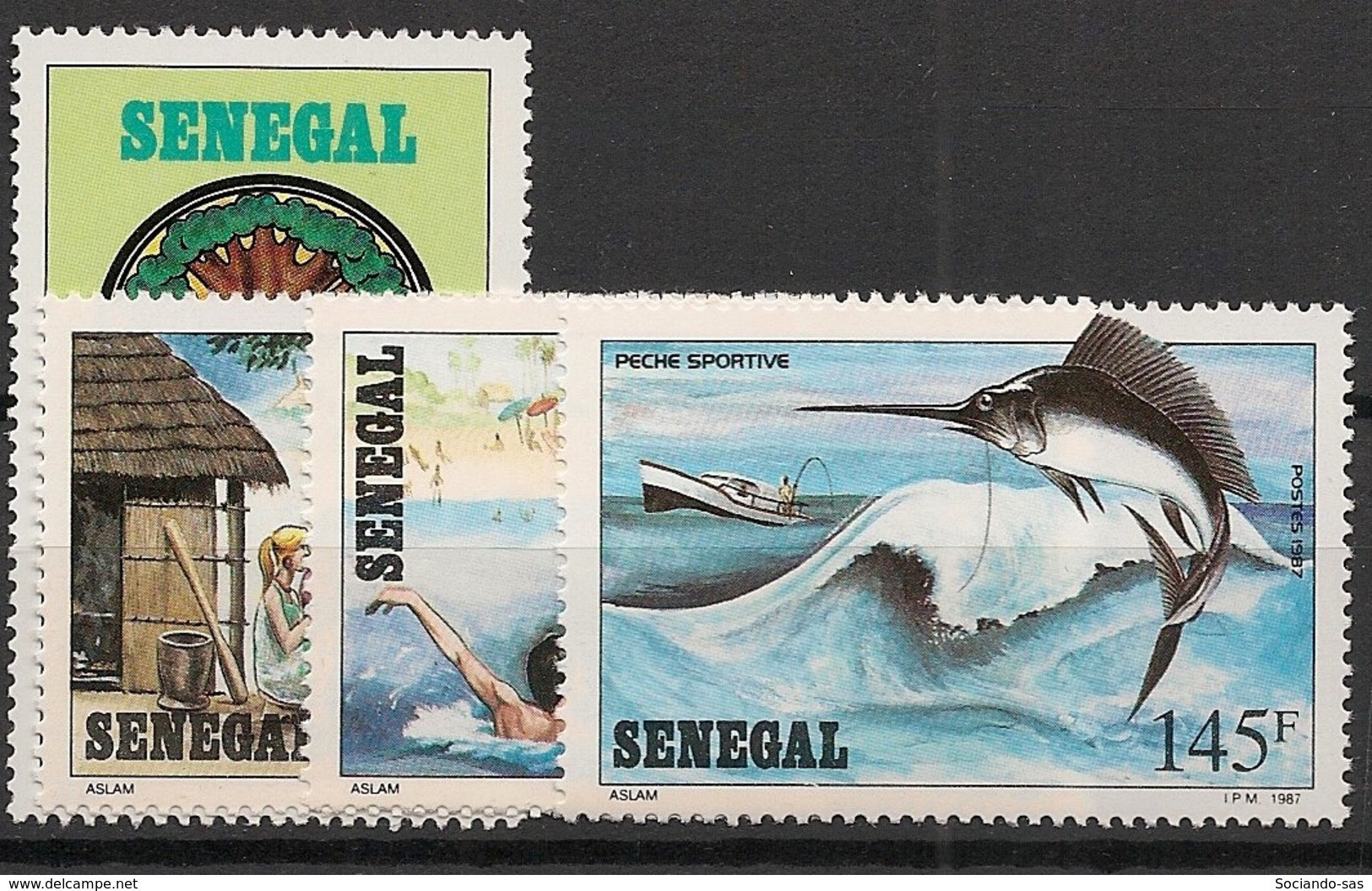 Sénégal - 1989 - N°Yv. 793 à 796 - Tourisme - Neuf Luxe ** / MNH / Postfrisch - Senegal (1960-...)