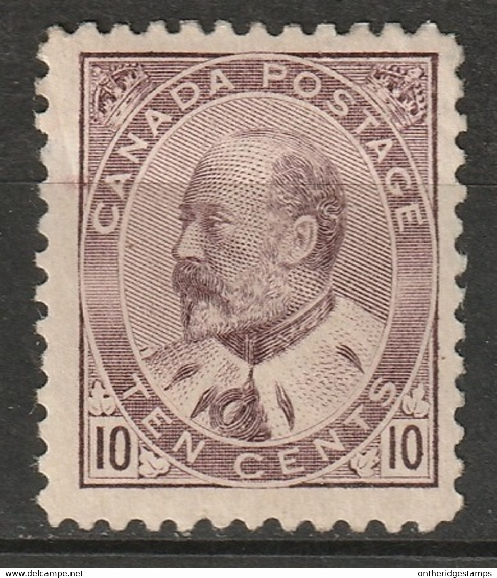 Canada 1903 Sc 93 Mi 81 Yt 82 MH* Disturbed Gum Small Thins - Unused Stamps