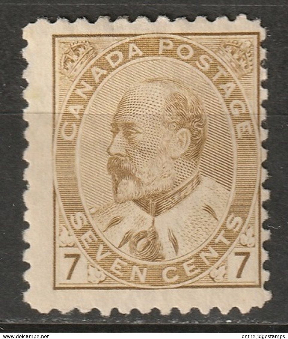 Canada 1903 Sc 92 Mi 80 Yt 81 MH* Disturbed Gum - Unused Stamps