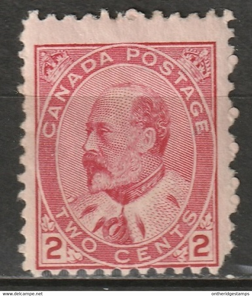 Canada 1903 Sc 90  MH* Torn Corner - Ungebraucht