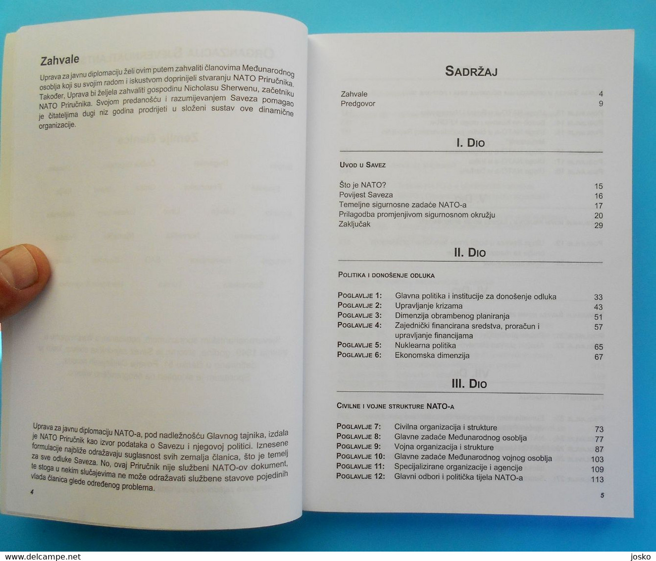 NATO MANUAL (manuel De L'OTAN) - North Atlantic Treaty Organisation ... Croatia Book * Kroatien Croatie Croazia Croacia - Autres & Non Classés