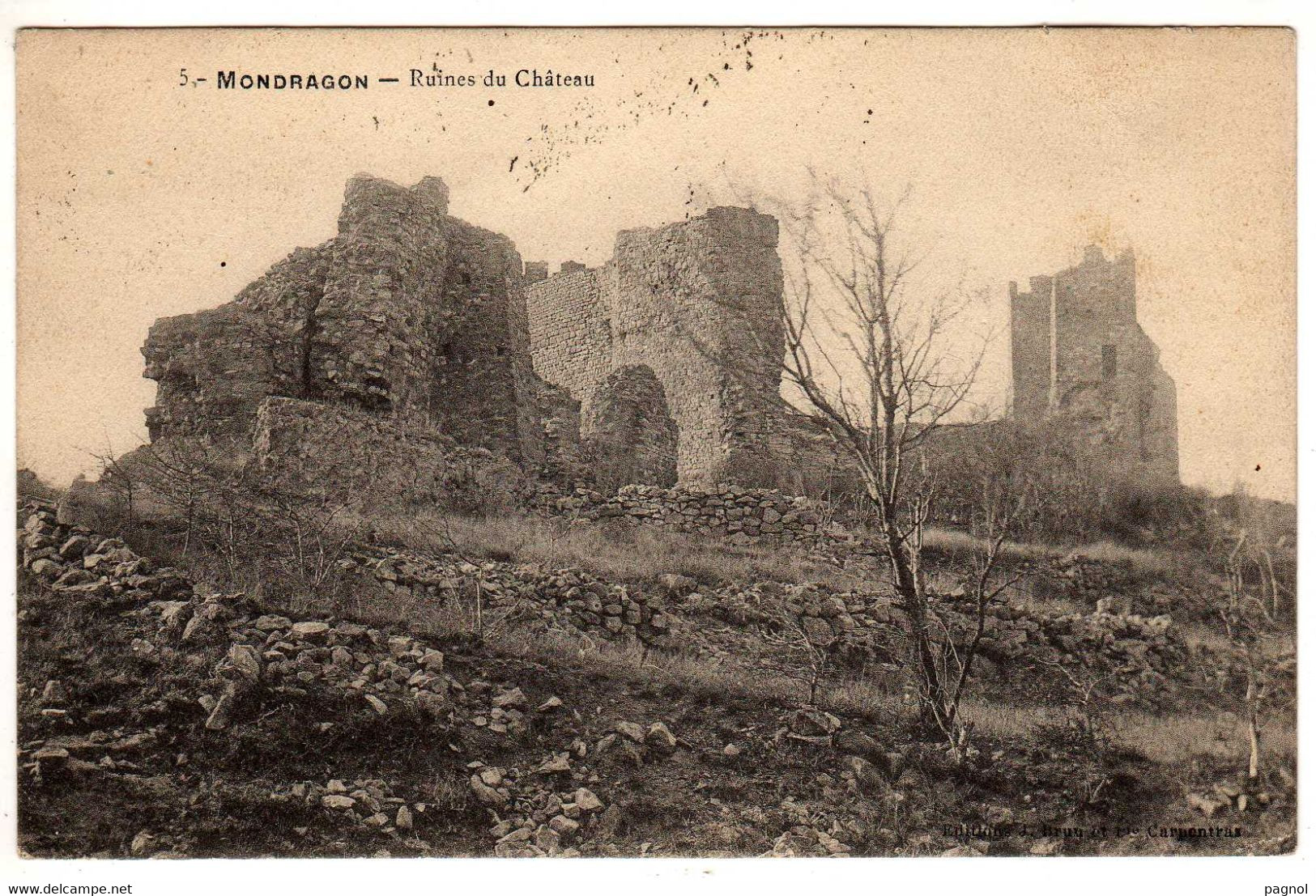 84 : Mondragon : Ruines Du Château - Other & Unclassified