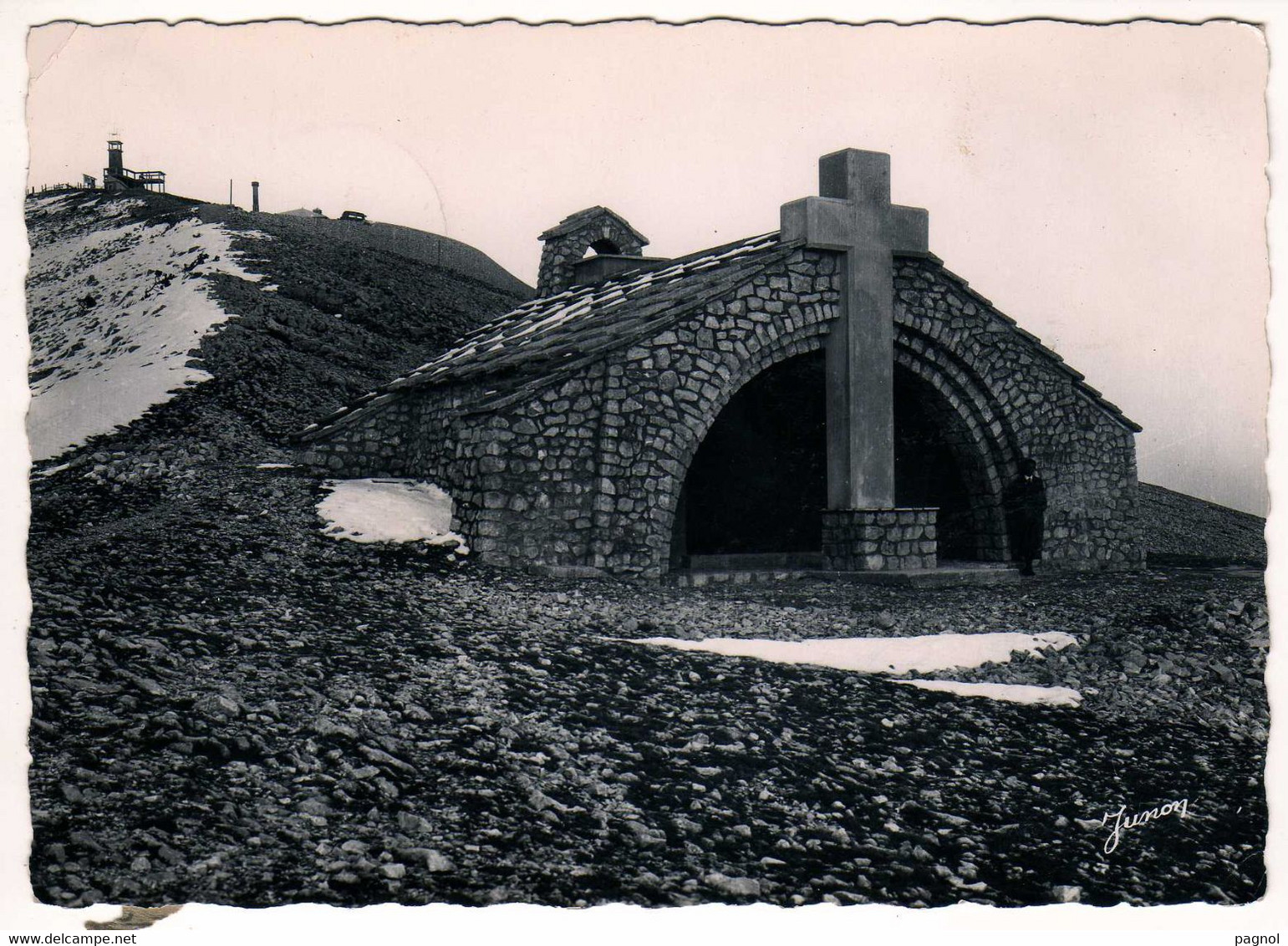 84 : Mont-Ventoux : La Chapelle Sainte-Croix ( Cpsm G.F. ) - Autres & Non Classés