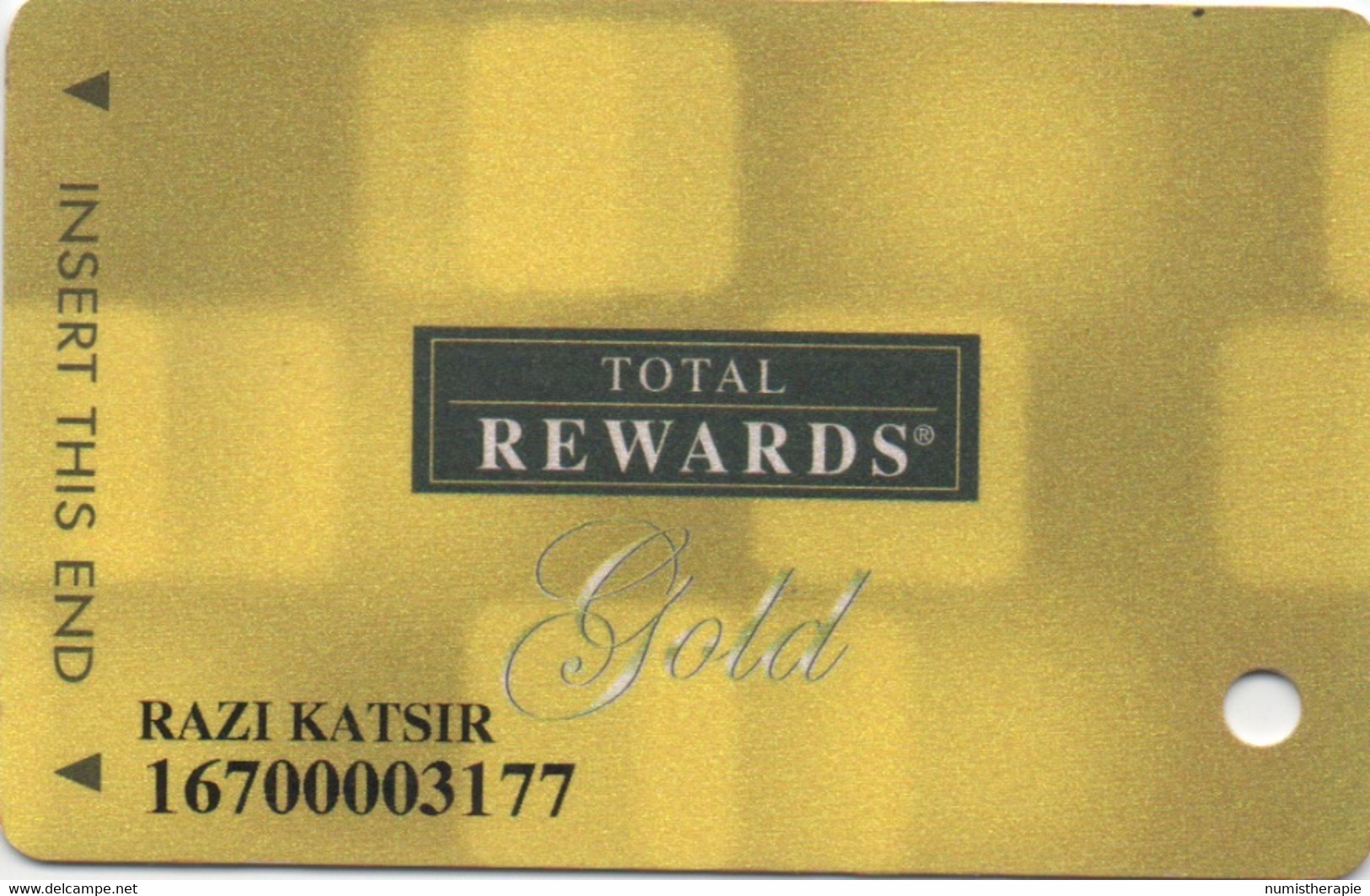 Carte Casino : Total Rewards ® Gold : 11 Logos © 2007 - Casinokaarten