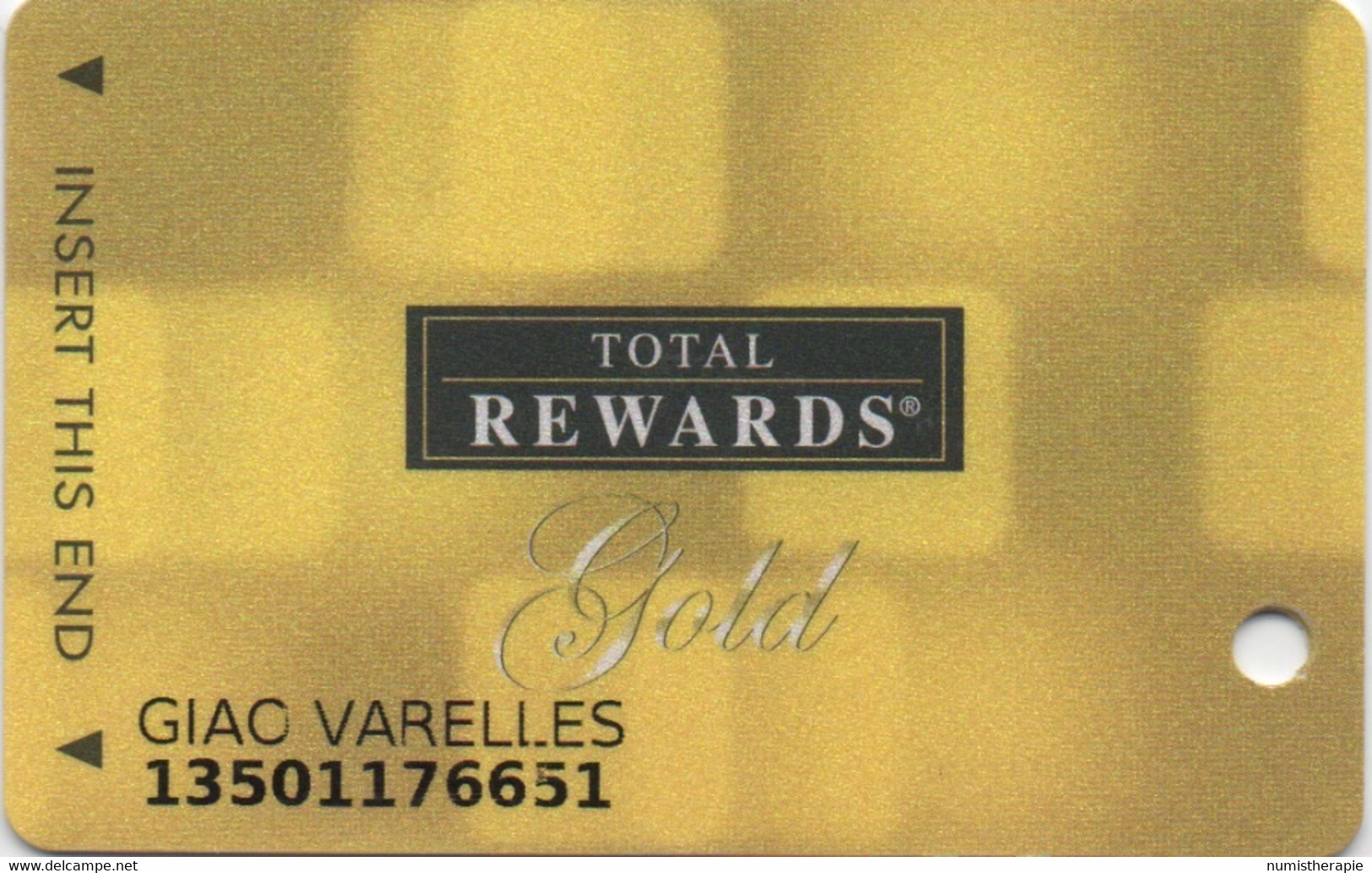 Carte Casino : Total Rewards ® Gold : 12 Casinos © 2008 - Casinokaarten