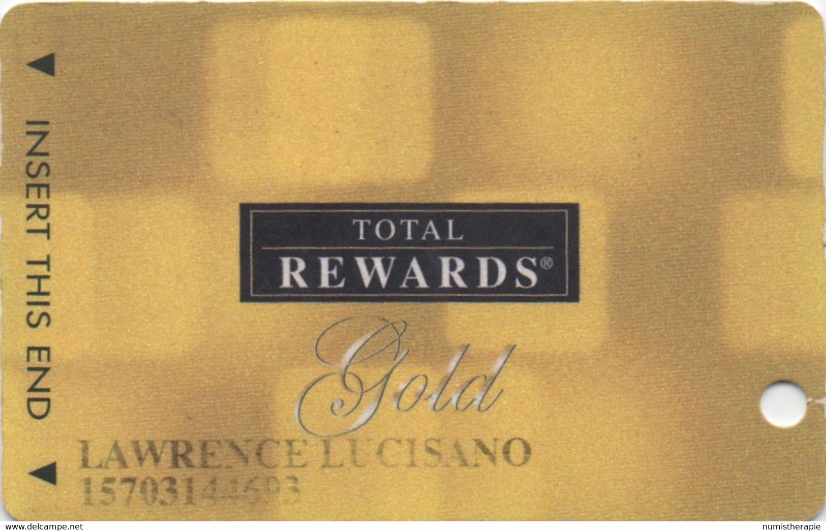 Carte Casino : Total Rewards ® Gold : 12 Casinos © 2009 - Tarjetas De Casino